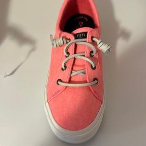 Sperry sneaker pier wave tel pink size 8 nwt